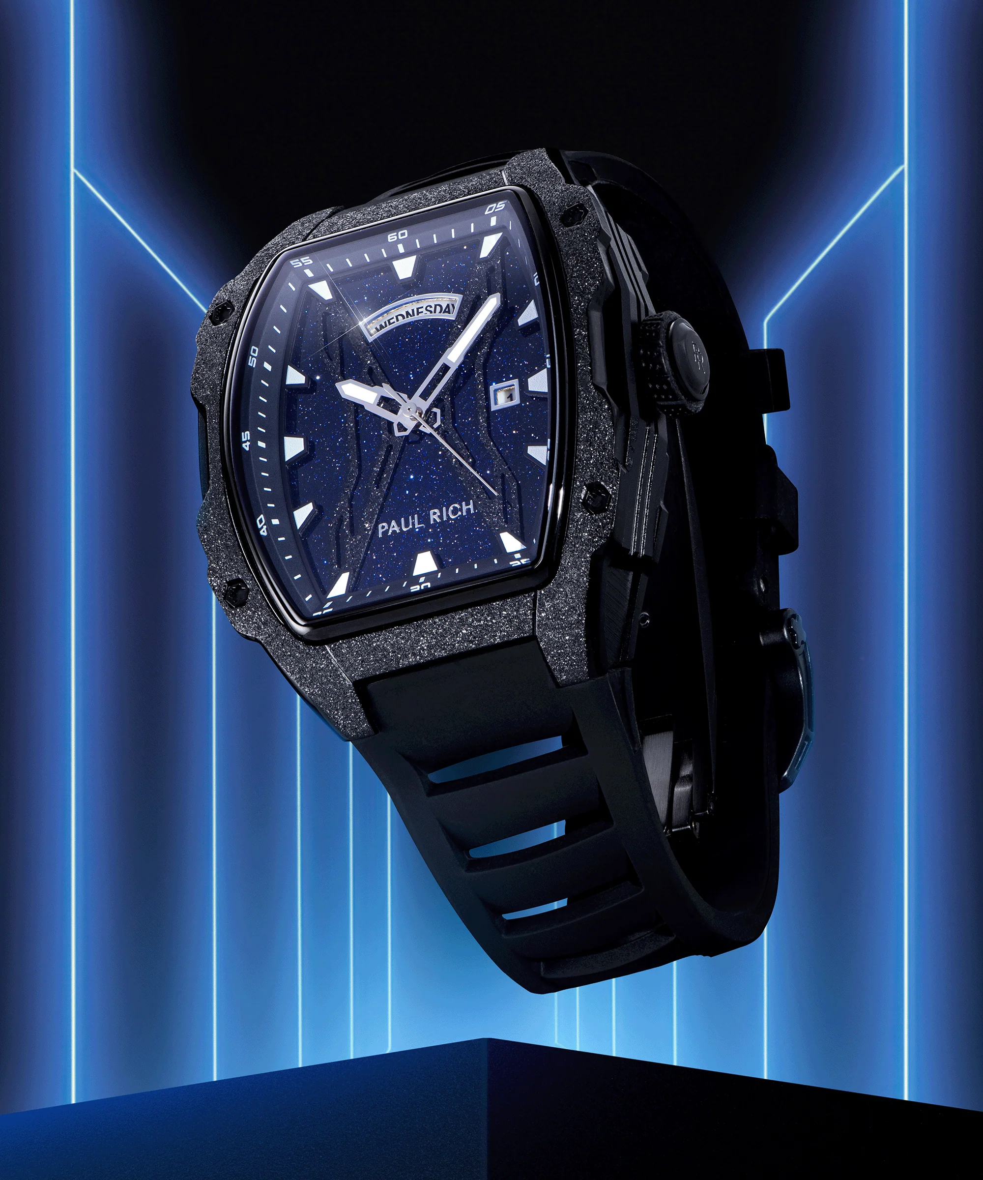 Astro Day & Date Galaxy Black - Image 5