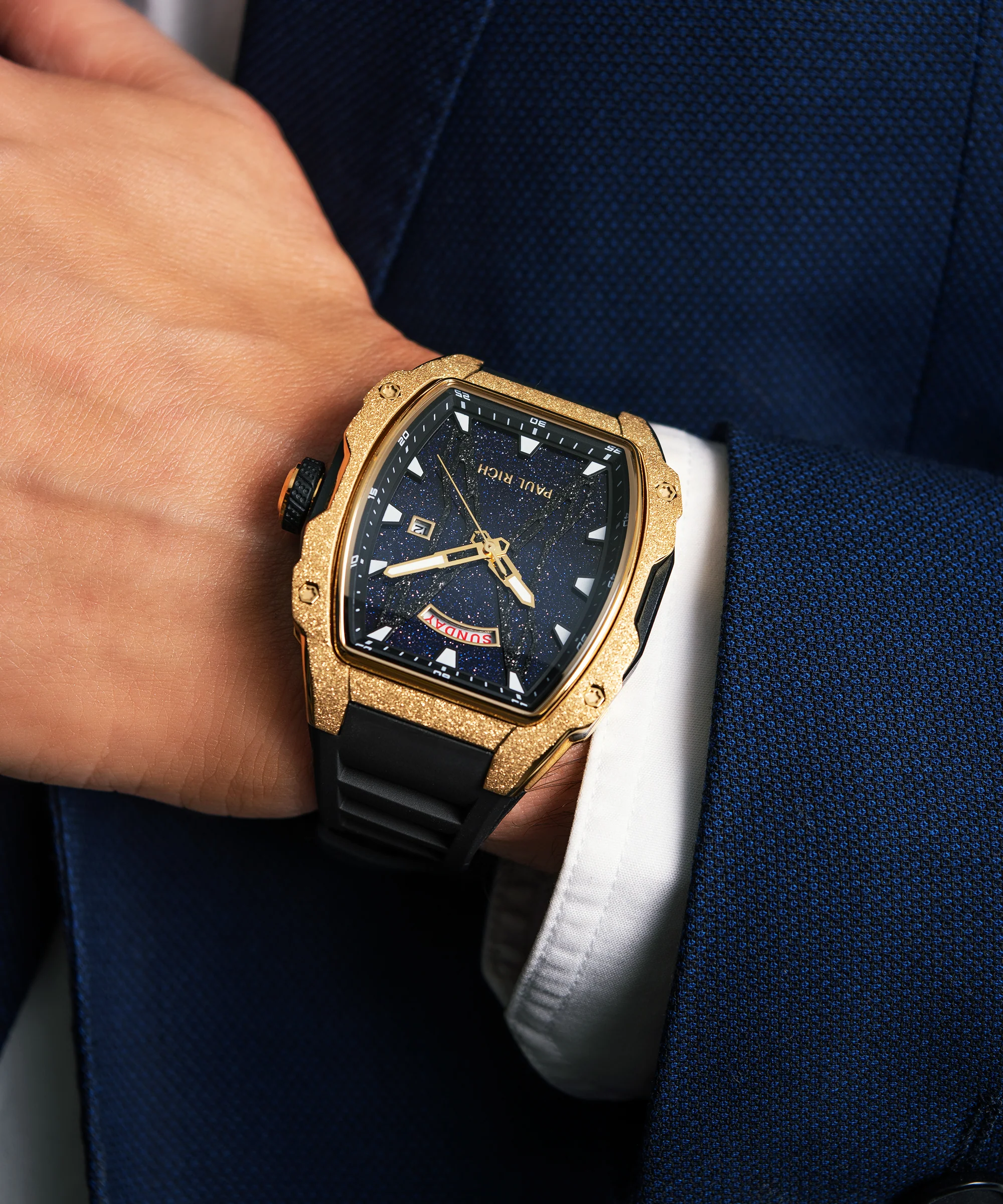 Astro Day & Date Mason Gold - Image 6