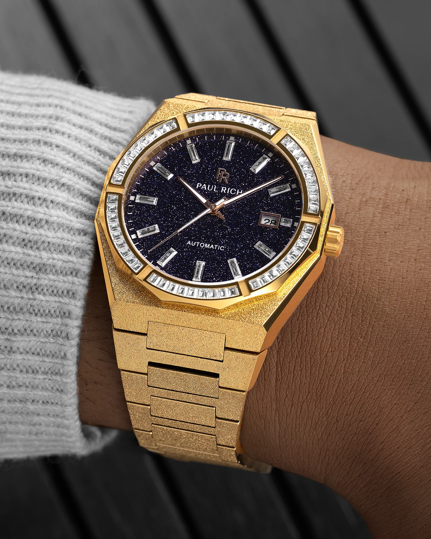 Moissanite Frosted Star Dust II Gold - Image 7