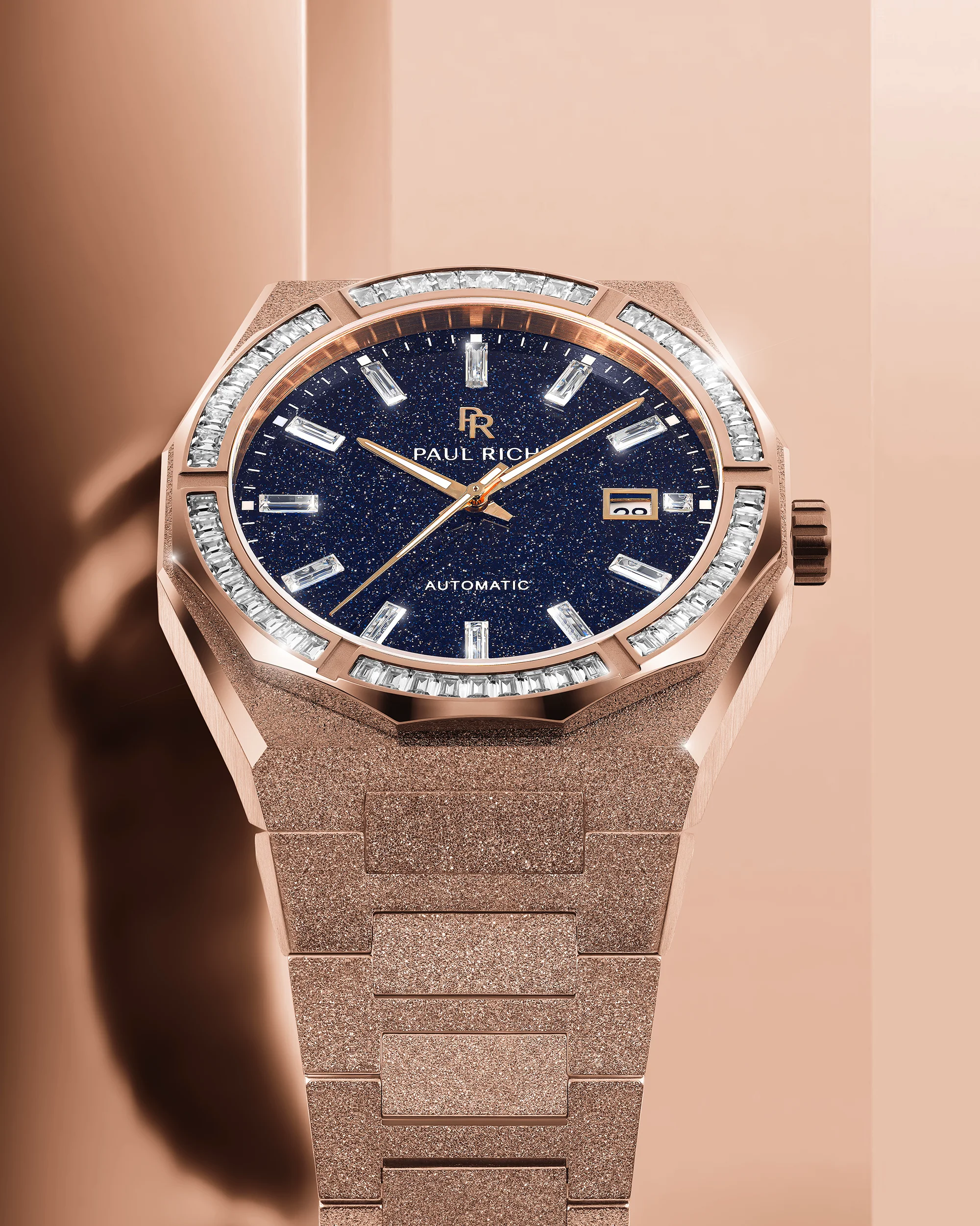 Moissanite Frosted Star Dust II Rose Gold - Image 7