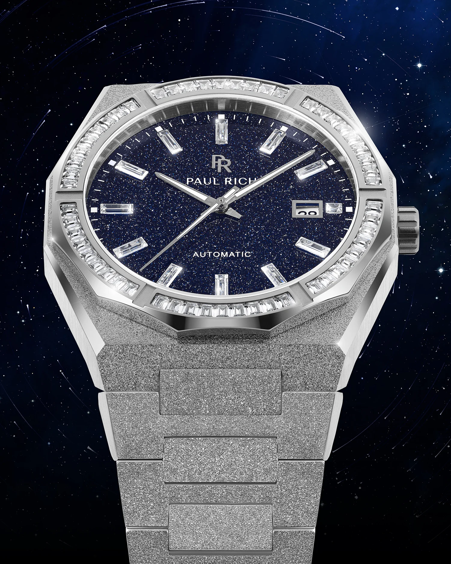 Moissanite Frosted Star Dust II Silver - Image 8