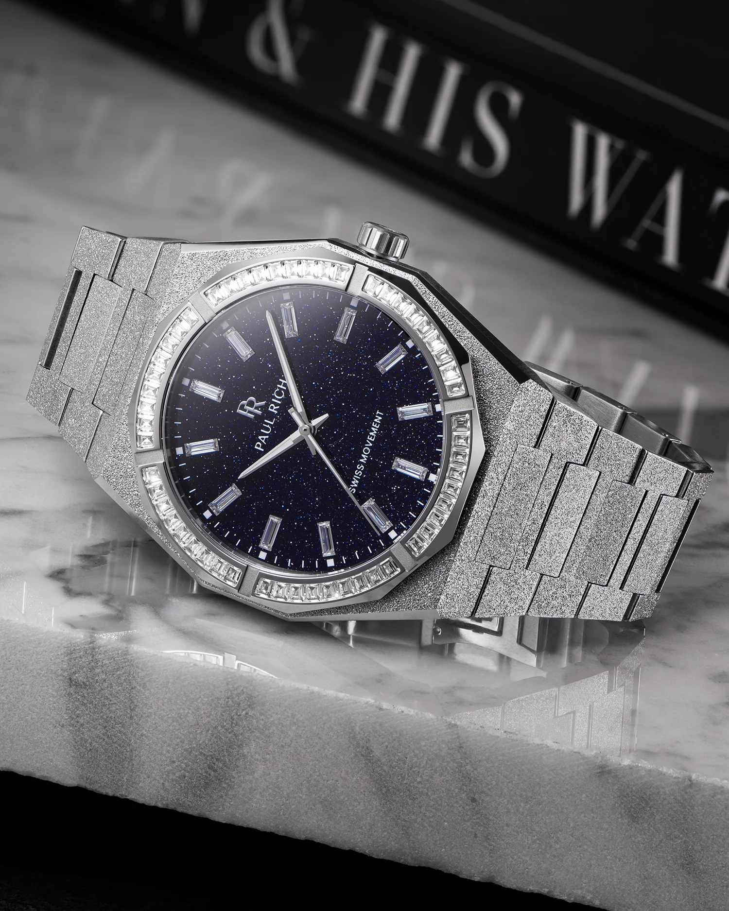 Moissanite Frosted Star Dust II Silver - Image 9