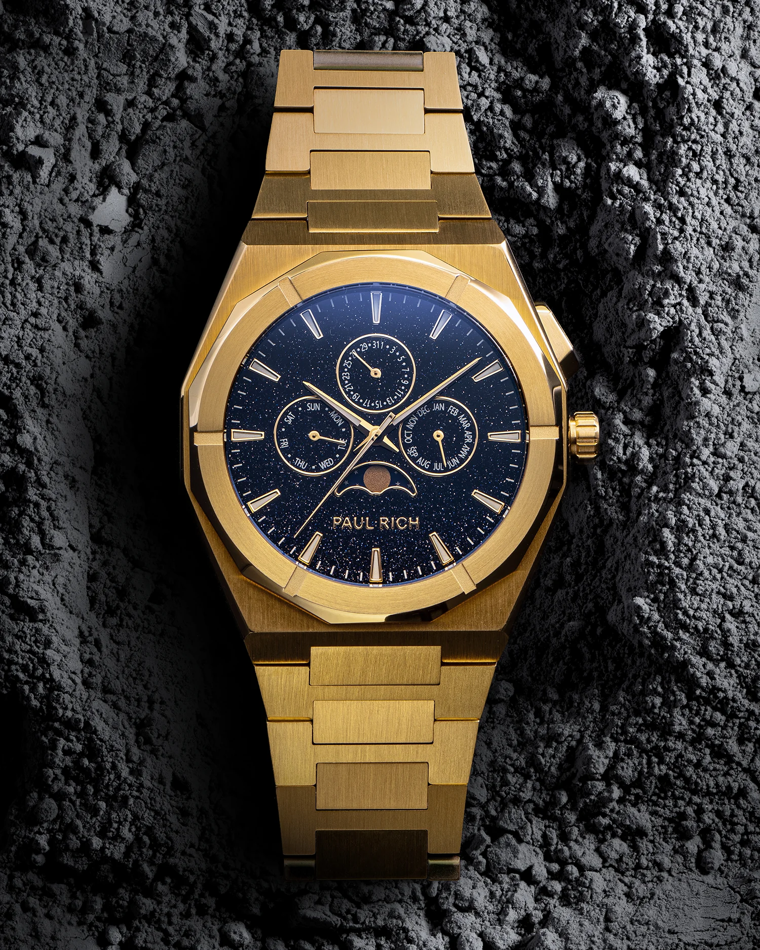 Moonphase Star Dust II Gold - Image 5