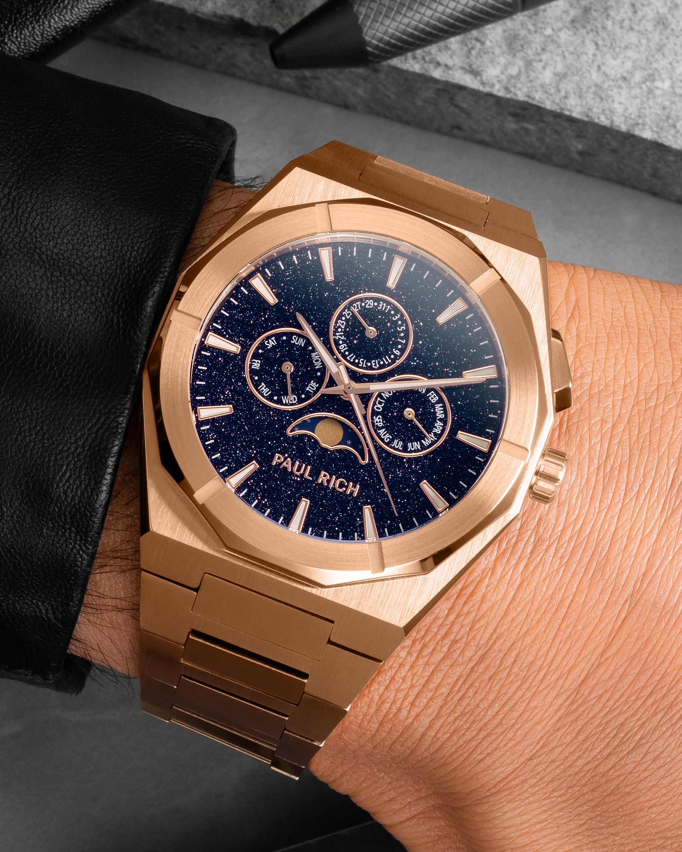 Moonphase Star Dust II Rose Gold - Image 4